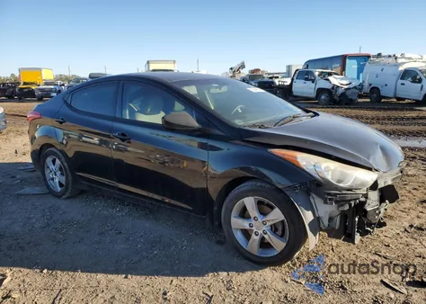 2013 Hyundai Elantra Gls from USA, damaged, VIN 5NPDH4AE3DH381153